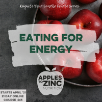 Eating for energy course with dates