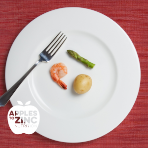 eating less not losing weight very small portion